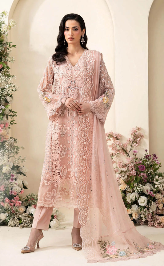 Mint Muse - Silk Printed Dupatta Boring Chikankari Luxury Viscose Festive Suit